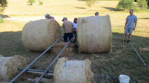 Strohtraktor 2015 Bild 1